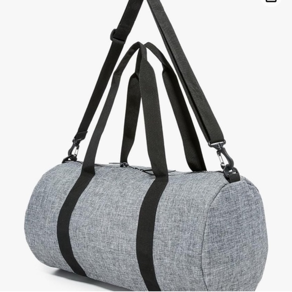 NWT Herschel Supply Company Duffle Bag - Heather Gray - Picture 5 of 10